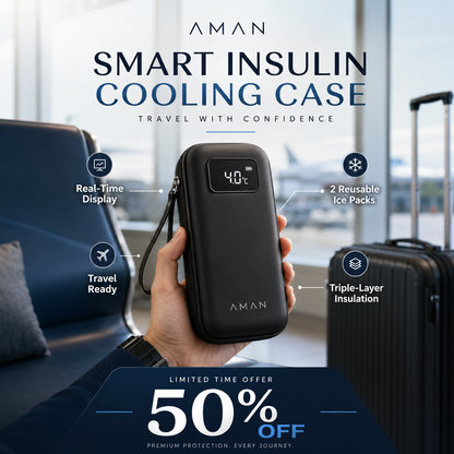 AMAN™ Insulin & Medicine Cooling Case