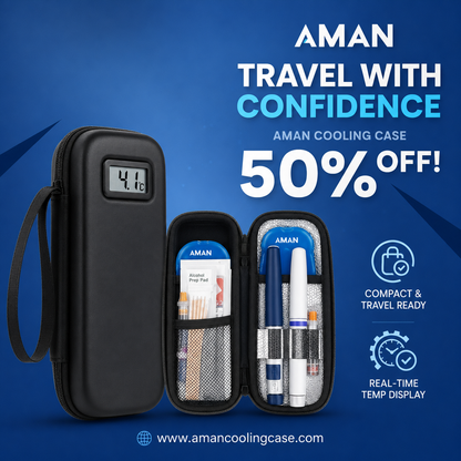 AMAN™ Insulin & Medicine Cooling Case